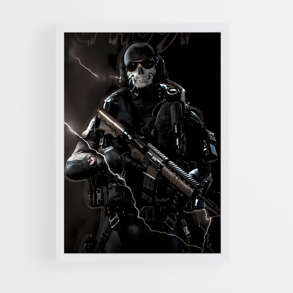 Poster Shadow Operative – affiche Call of Duty (vue 3)